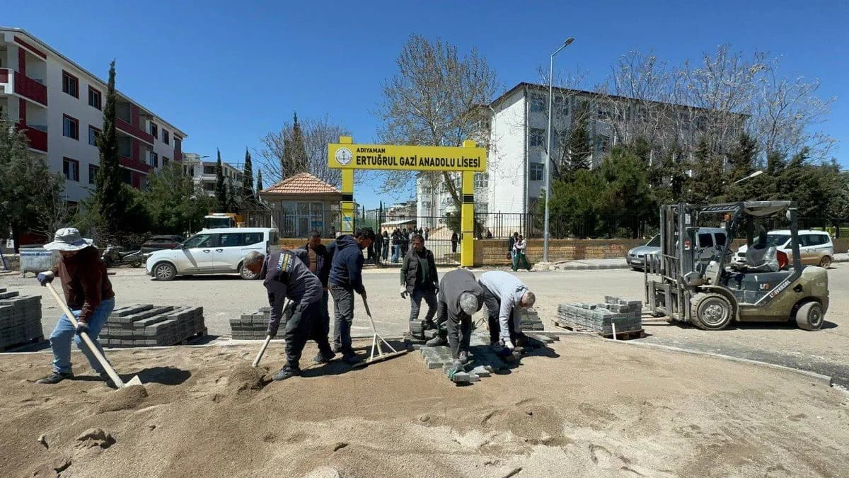 Adıyaman’da Kaldırımlar Yenileniyor — 3