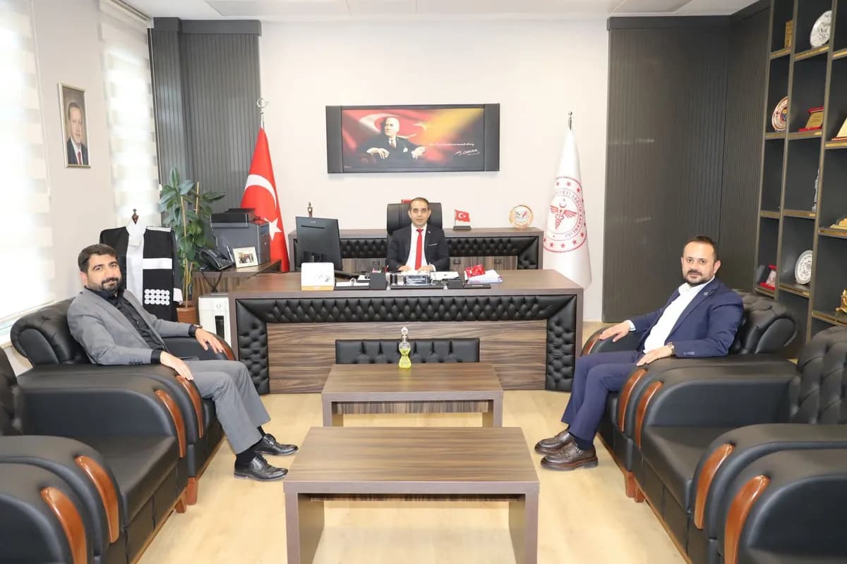 Sağlık-Sen Başkanı Yakub Çelik’ten İl Sağlık Müdürüne Kritik Ziyaret — 3