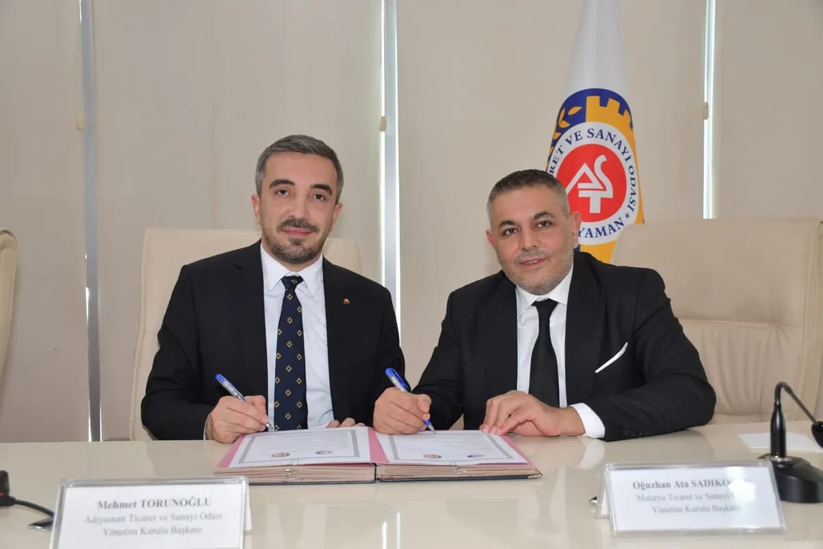 Adıyaman ve Malatya TSO’dan Güç Birliği: ‘Kardeş Oda’ Protokolü İmzalandı (Videolu Haber)