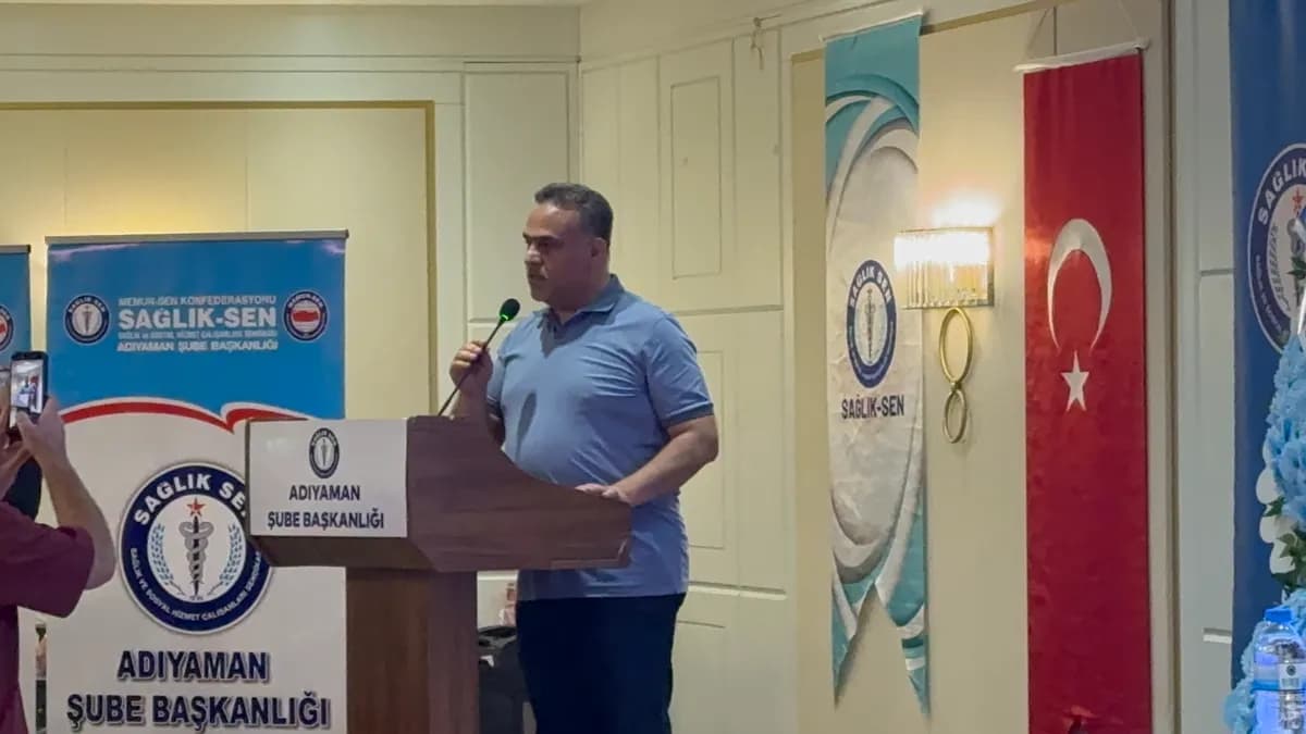 Yakup Çelik Güven Tazeledi: Sağlık-Sen Adıyaman 7. Olağan Kongresi Coşkuyla Gerçekleştirildi — 4