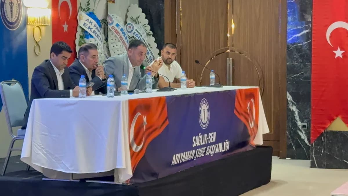 Yakup Çelik Güven Tazeledi: Sağlık-Sen Adıyaman 7. Olağan Kongresi Coşkuyla Gerçekleştirildi — 6