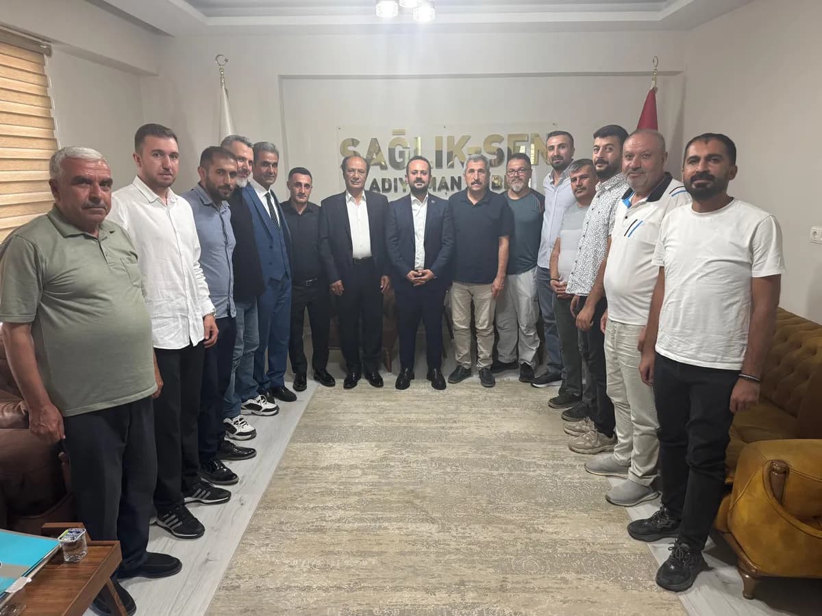 Sağlık-Sen Adıyaman’da Kapsamlı Görev Değişimi! İlçe Başkanları Yeniden Belirlendi — 1