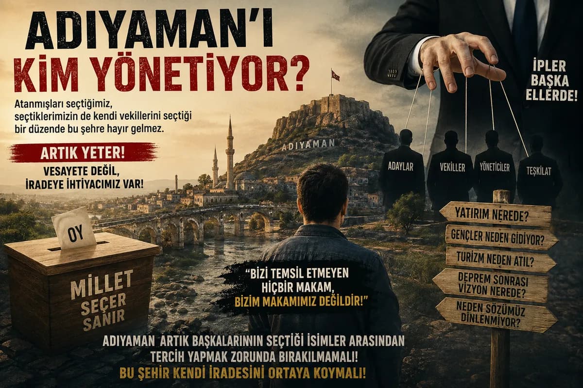 Adıyaman’ı Kim Yönetiyor? — 1