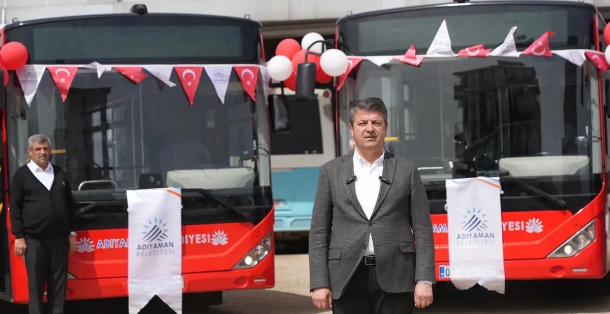 Adıyaman’da 29 Ekim’de Belediye Otobüsleri Ücretsiz Olacak