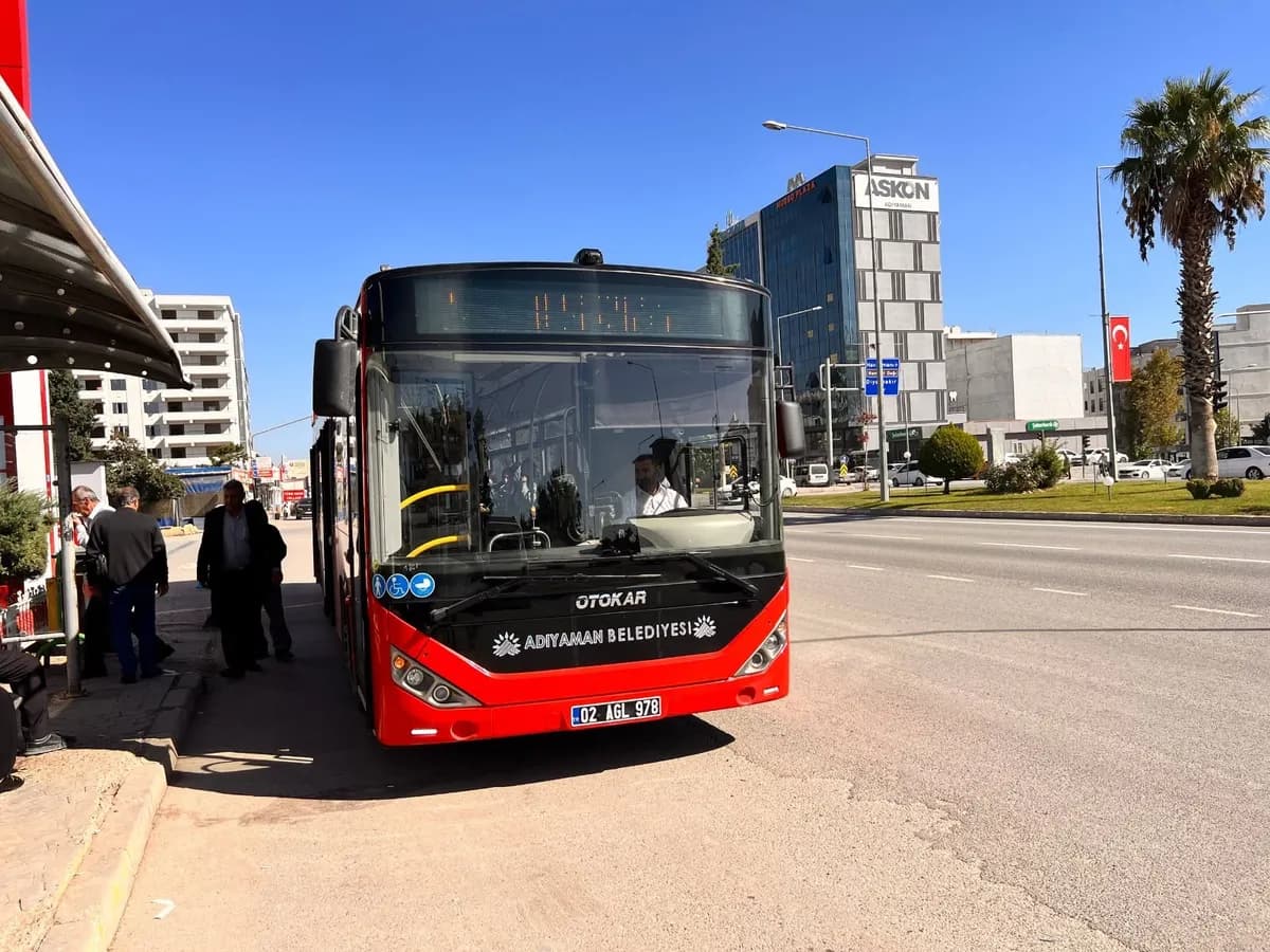 Adıyaman’da 29 Ekim’de Belediye Otobüsleri Ücretsiz Olacak — 2