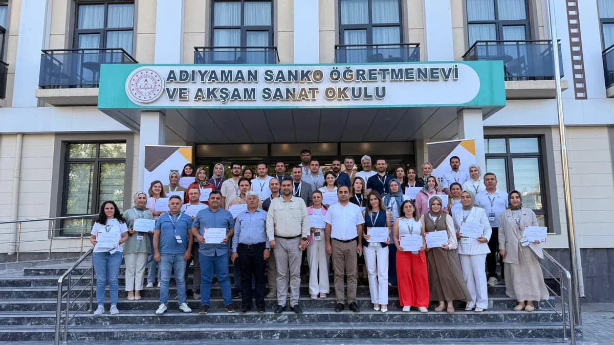 Adıyaman’da Öğretmenlere Yapay Zeka Hamlesi