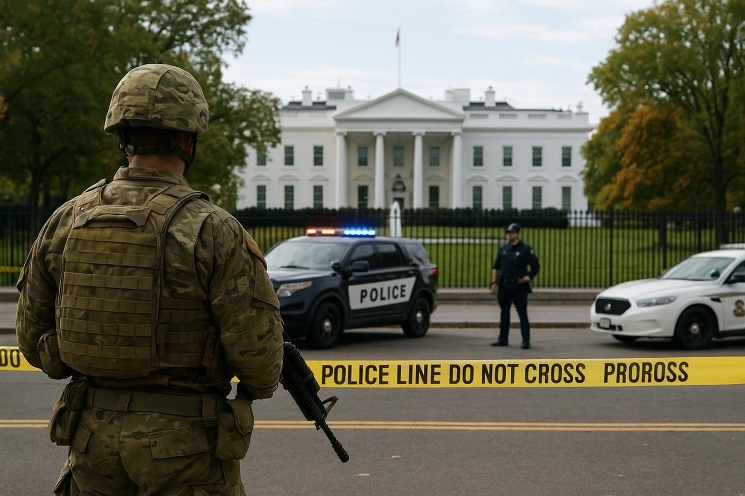 Beyaz Saray Yakınlarında Silahlı Saldırı: 2 Ulusal Muhafız Hayatını Kaybetti
