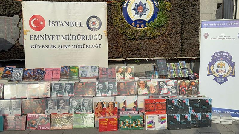İstanbul'da korsan kitap operasyonu: 94 bin 587 kitap ele geçirildi